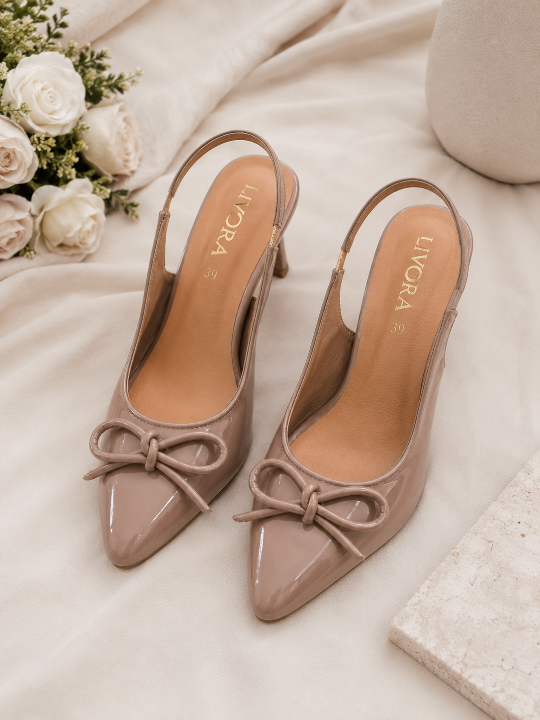 Beige Heels